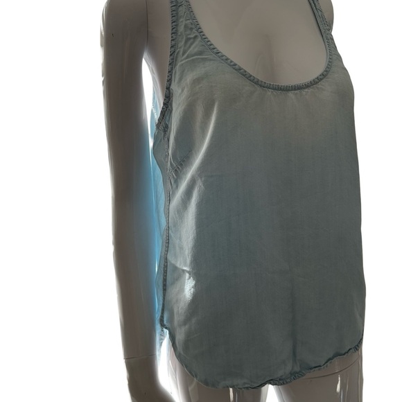Bella Dahl Denim Relaxed Tank Top - Picture 2 of 8